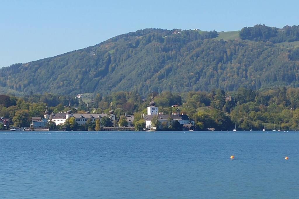 Altstadtwohnung Traunstein Mit Traunseeblick 1A Гмунден Экстерьер фото